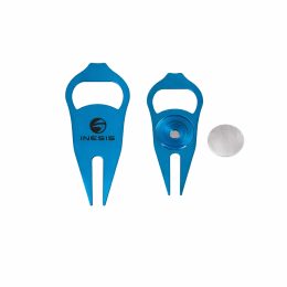 Custom 3-in-1 Golf Tool - Blue