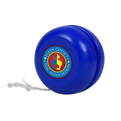 Personalized Classic Yo-Yos in Bulk - Blue