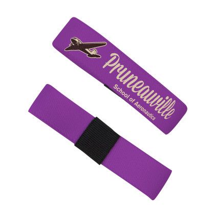 Custom 1" Headliner Elastic Bracelet - Front View 