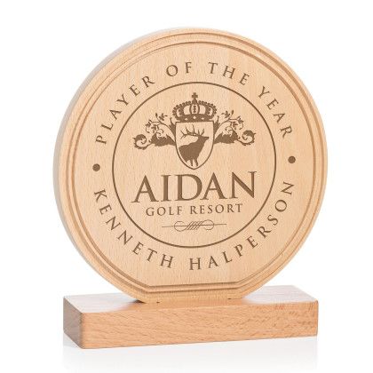 Custom Beech Ring Award