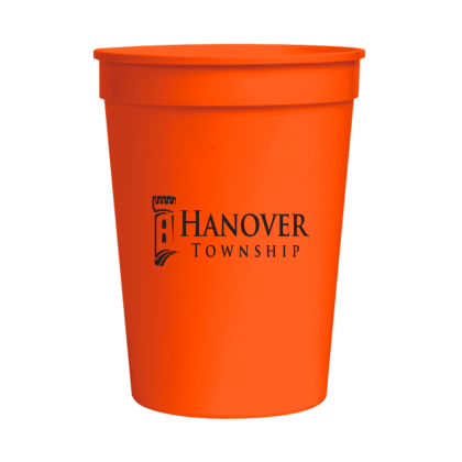 Custom 12 oz Stadium Cup - Orange Custom 12 oz Stadium Cup - Orange