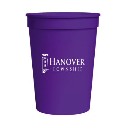 Custom 12 oz Stadium Cup - Purple Custom 12 oz Stadium Cup - Purple