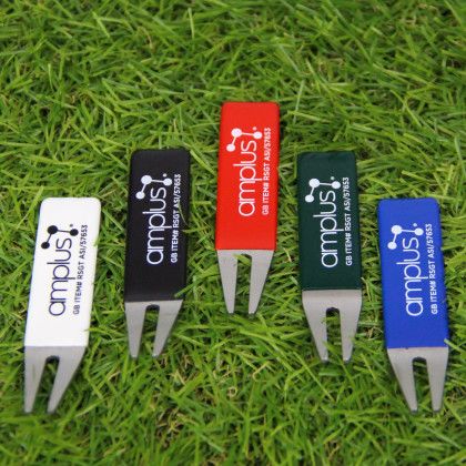 Custom Rubberized Stainless Golf Tool Custom Rubberized Stainless Golf Tool