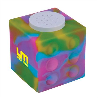 Custom Coco Wireless Push Pop Speaker - Multicolor Side View 