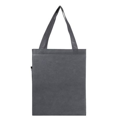 Custom Valley Ranch Tote Bag - Gray Back View 