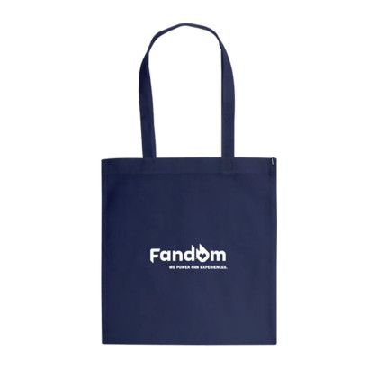 Custom Draco Recycled Non-Woven Tote - Navy