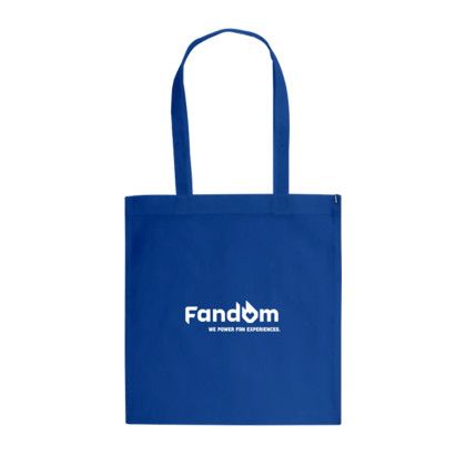 Custom Draco Recycled Non-Woven Tote - Blue 