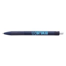 Custom Souvenir Pixel Gel RALU Pen - Navy Custom Souvenir Pixel Gel RALU Pen - Navy