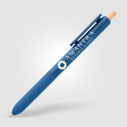 Custom Echo Recycled Plastic Sensory Clip Pen - Navy Blue Custom Echo Recycled Plastic Sensory Clip Pen - Navy Blue