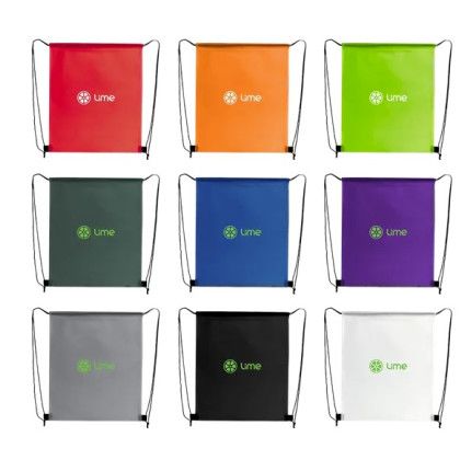 Custom Polaris Recycled Non-Woven Drawstring Bag - All Colors Custom Polaris Recycled Non-Woven Drawstring Bag - All Colors