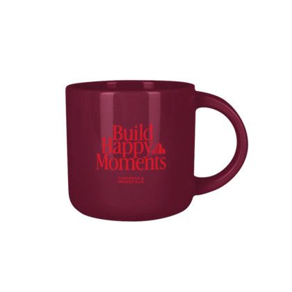 Custom Anchorage 14 oz Ceramic Mug - Maroon Custom Anchorage 14 oz Ceramic Mug - Maroon