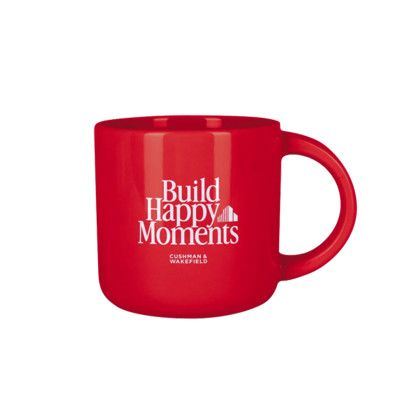 Custom Anchorage 14 oz Ceramic Mug - Red Custom Anchorage 14 oz Ceramic Mug - Red