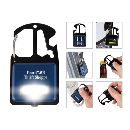 Custom Bryson Mini Multi-Tool COB Work Light - All Colors 