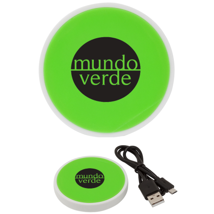 Custom Boreus Wireless Charging Pad - Lime 