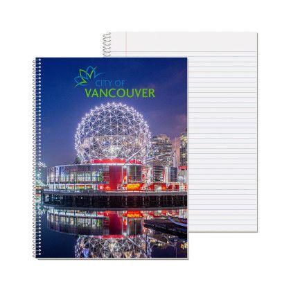 Custom 8.5" x 10.5" Full Color Composition Notebook - Wide Rules Custom 8.5" x 10.5" Full Color Composition Notebook - Wide Rules