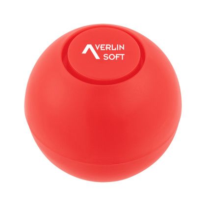 Custom Fun Spinner Fidget Ball - Red