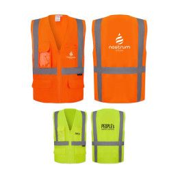 Custom ANSI/ISEA Class 2 Safety Vest - All Colors 