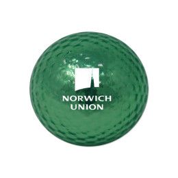 Custom Metallic Golf Ball - 12 Pack - Metallic Green