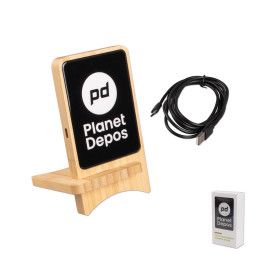 Custom Chi Charge Bright- Bamboo Stand 