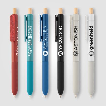 Custom Echo Recycled Plastic Sensory Clip Pen - All Colors Custom Echo Recycled Plastic Sensory Clip Pen - All Colors