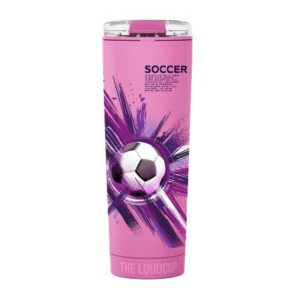 Custom LoudCup Tumbler - 23 oz - Pink
