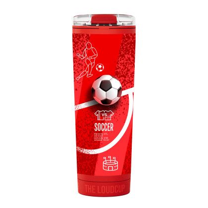 Custom LoudCup Tumbler - 23 oz - Red