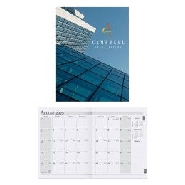 Custom 8.25" x 10.75" Full Color Academic Monthly Planner