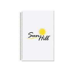 Custom 5.375" x 8.25" Full Color Econo Stenographer Notebook