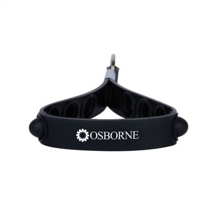 Custom Nunu Push Pop Keychain Wristlet - Black Custom Nunu Push Pop Keychain Wristlet - Black