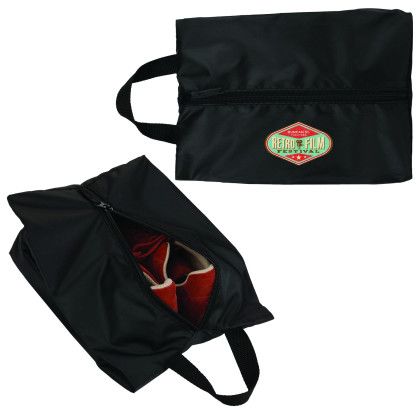 Custom Oriole Shoe Bag - Black
