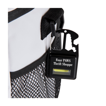 Custom Bryson Mini Multi-Tool COB Work Light - Black In Use 