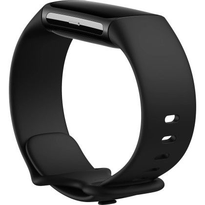 Custom Fitbit Charge 6 Advanced Fitness and Health Tracker - Black Side view Custom Fitbit Charge 6 Advanced Fitness and Health Tracker - Black Side view