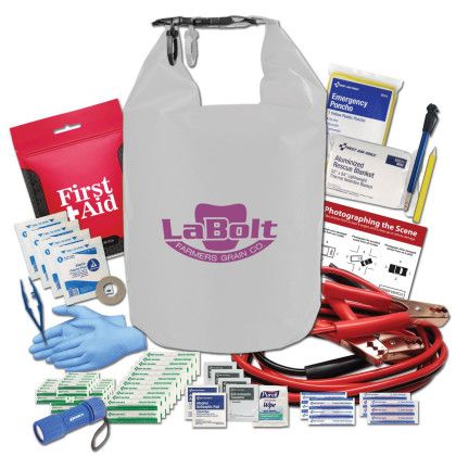 Custom Waterproof Dry Bag Auto Kit - White