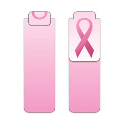 Custom Good Value Standard Magnetic Bookmark - Breast Cancer Custom Good Value Standard Magnetic Bookmark - Breast Cancer