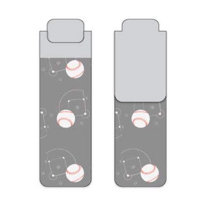 Custom Good Value Standard Magnetic Bookmark - Baseball Custom Good Value Standard Magnetic Bookmark - Baseball