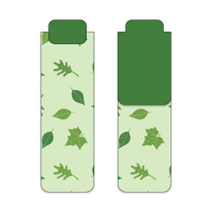 Custom Good Value Standard Magnetic Bookmark - Leaves Custom Good Value Standard Magnetic Bookmark - Leaves