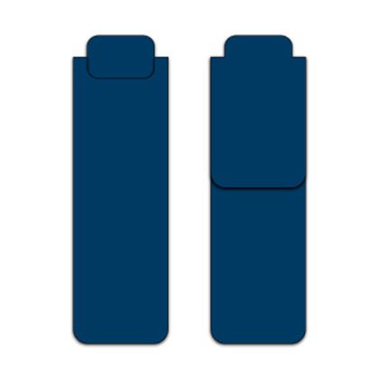Custom Good Value Standard Magnetic Bookmark - Navy Custom Good Value Standard Magnetic Bookmark - Navy