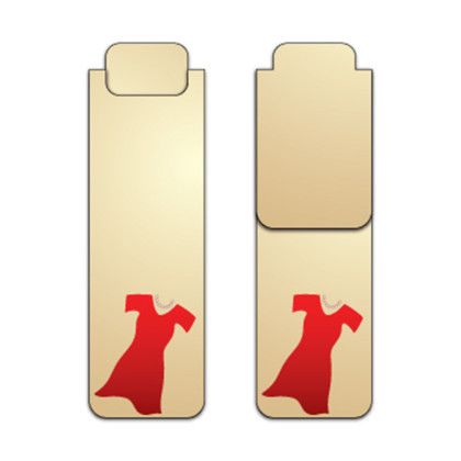 Custom Good Value Standard Magnetic Bookmark - Dress Custom Good Value Standard Magnetic Bookmark - Dress