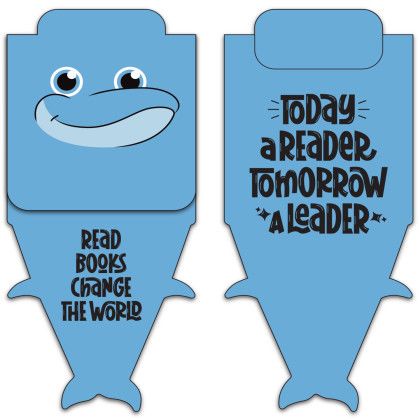 Custom Paws N Claws Magnetic Bookmark - Dolphin Custom Paws N Claws Magnetic Bookmark - Dolphin