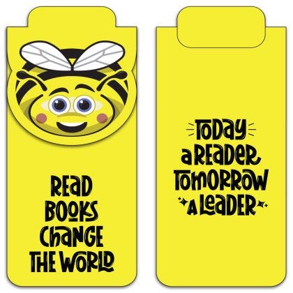 Custom Paws N Claws Magnetic Bookmark - Bee Custom Paws N Claws Magnetic Bookmark - Bee