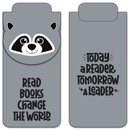 Custom Paws N Claws Magnetic Bookmark - Racoon Custom Paws N Claws Magnetic Bookmark - Racoon