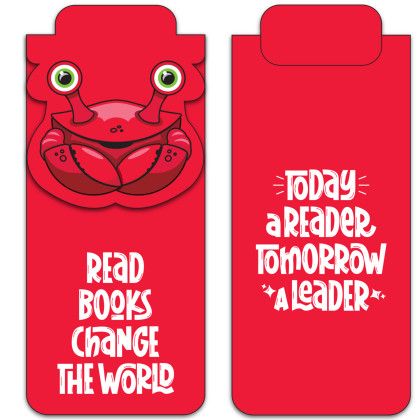 Custom Paws N Claws Magnetic Bookmark - Crab Custom Paws N Claws Magnetic Bookmark - Crab