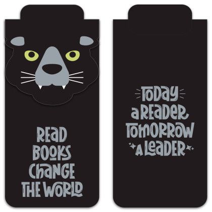 Custom Paws N Claws Magnetic Bookmark - Panther Custom Paws N Claws Magnetic Bookmark - Panther