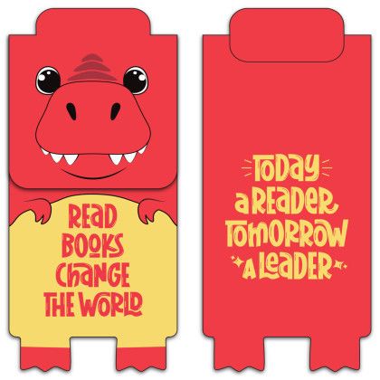 Custom Paws N Claws Magnetic Bookmark - T - Rex Custom Paws N Claws Magnetic Bookmark - T - Rex