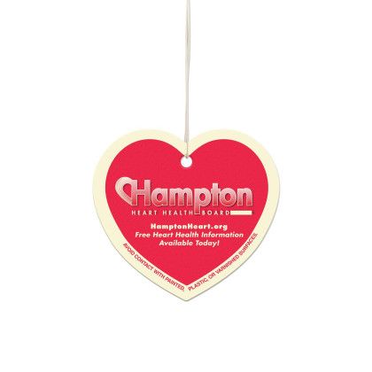 Custom Heart Shaped Air Fresheners