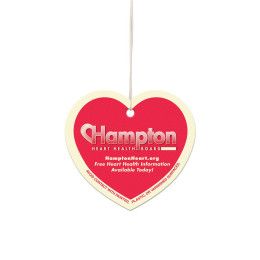 Custom Heart Shaped Air Fresheners