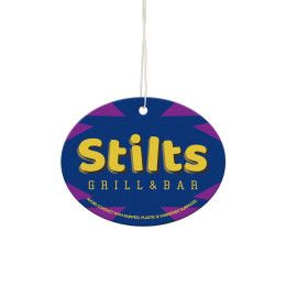 Custom Horizontal Oval Shaped Air Fresheners Custom Horizontal Oval Shaped Air Fresheners