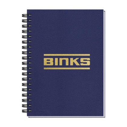 Custom 7" x 10" Recycled Journal - 100 pages - Blue