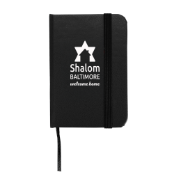 Custom Good Value Prime Pocket Notebook - Black 