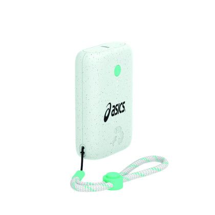 Custom Nimble Champ Portable Charger 10K USB-C - White Side view